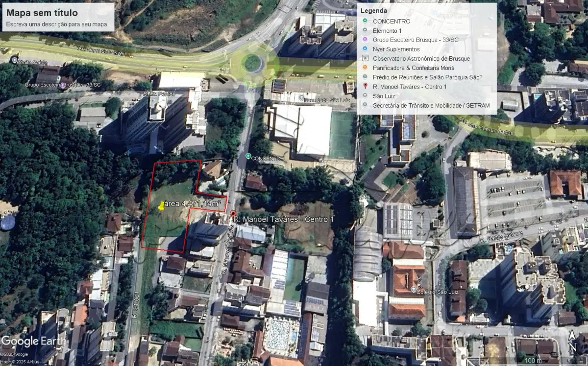 LOTE 001 - Terreno com área de 4.471,14m²