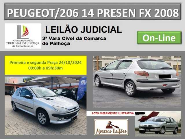 LEILÃO JUDICIAL - 3ª VARA CÍVEL DA COMARCA DE PALHOÇA