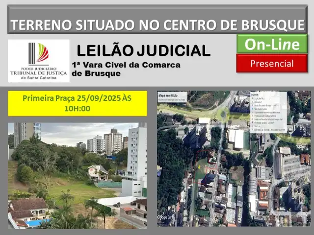 1ª Vara Civel da Comarca de Brusque