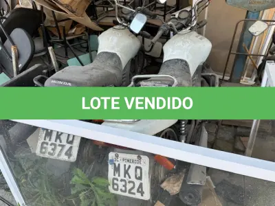 LOTE 006 - Motocicleta