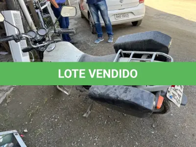 LOTE 005 - Motocicleta