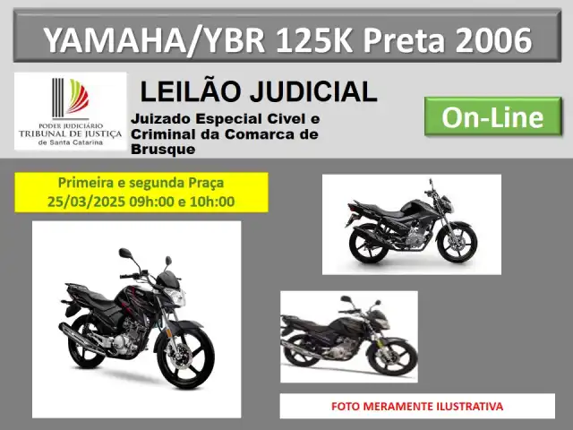 Leilão Judicial Juizado Civel e Criminal de Brusque