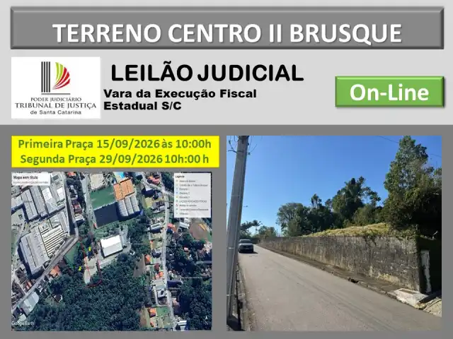 Leilão de imóvel (terreno)