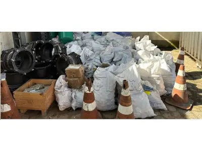 LOTE 001 - MATERIAL HIDRÁULICO COM DIVERSAS PEÇAS