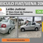 LOTE 001 - Automovel FIAT/SIENA fire flex