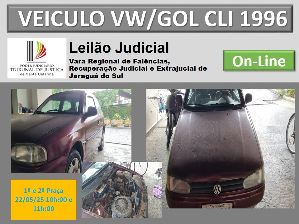 Leilao VW/Gol 1996
