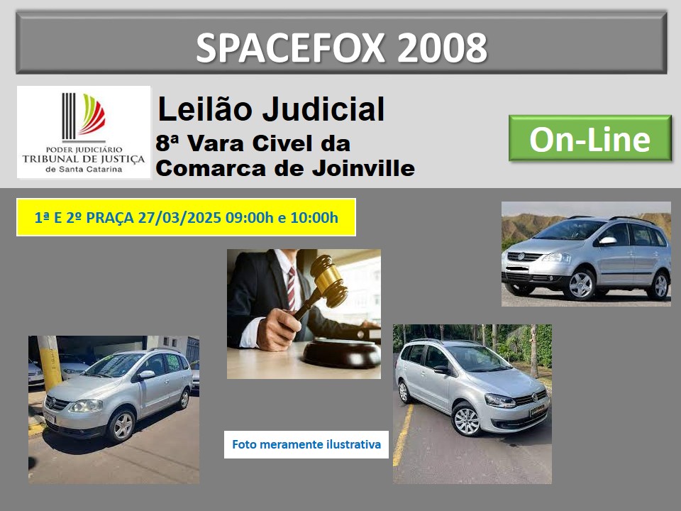 Leilão Judicial 8º Vara de Joinville