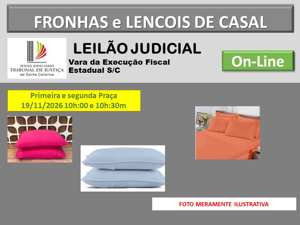 Leilao de cama mesa e banho